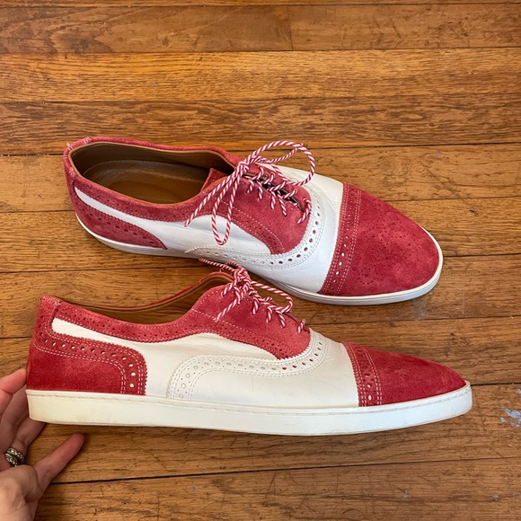 Allen Edmonds Other - Allen Edmonds Special Edition Kappa Suede Oxford Strand Sneakers  - Size 10.5